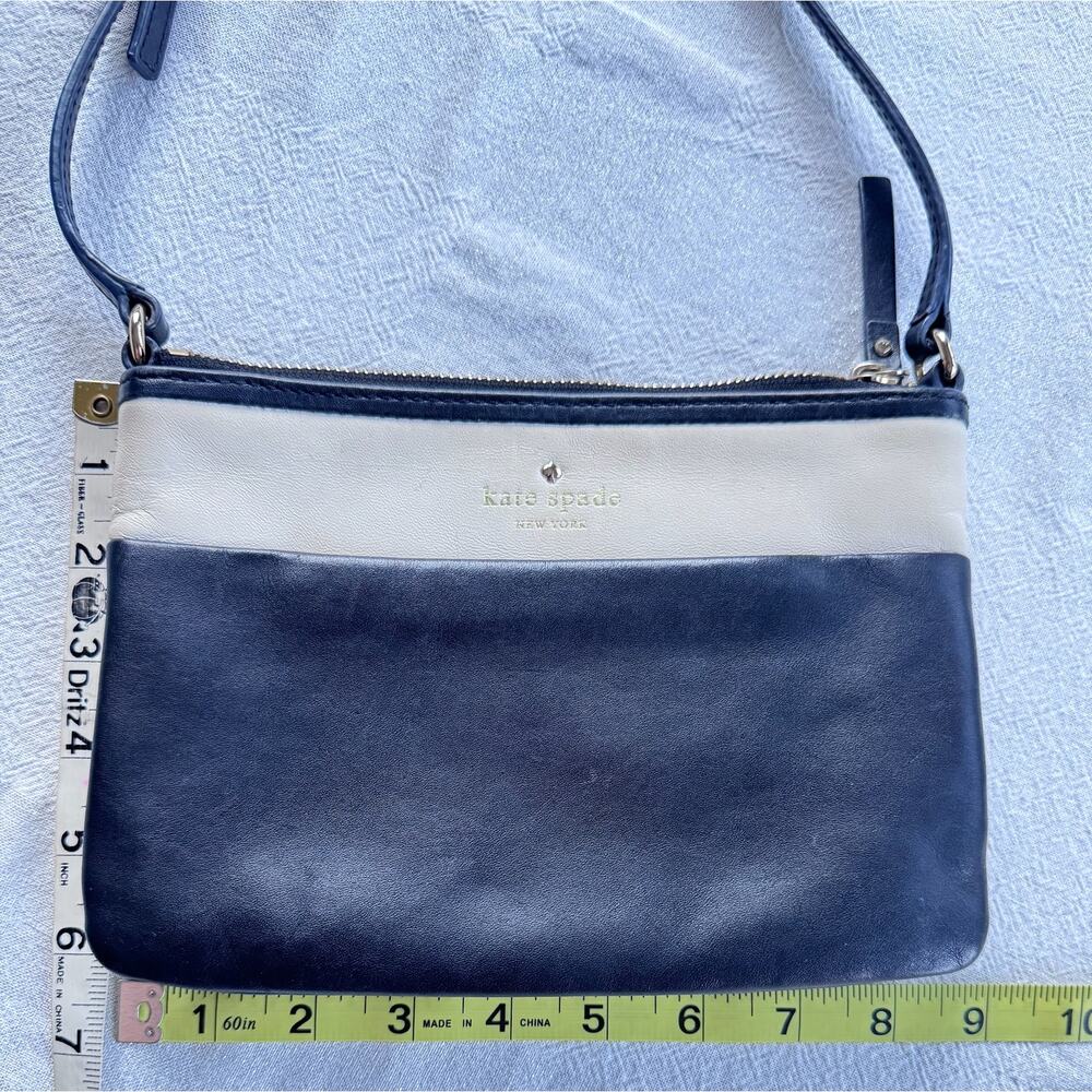 Kate Spade New York Colorblock Crossbody Bag - Black and Ivory - Picture 10 of 11